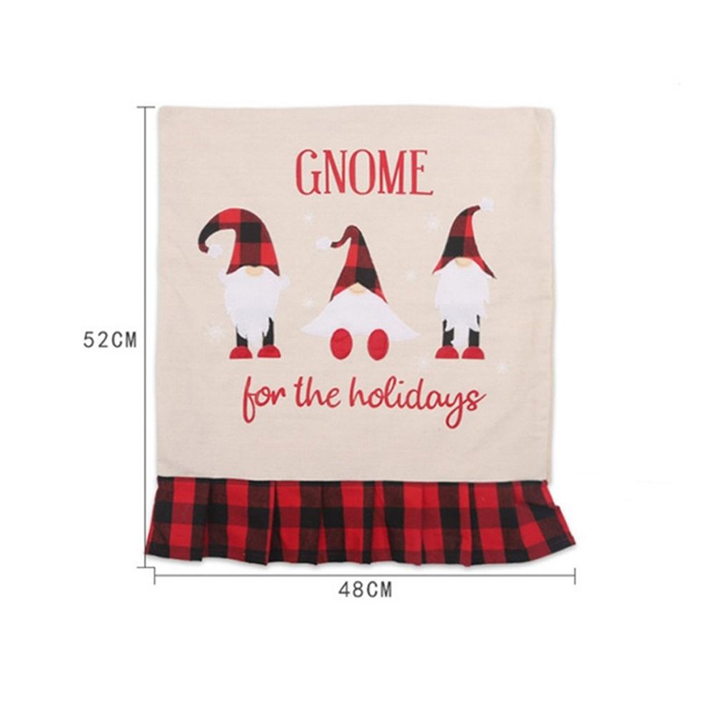 Back Dining Room  Decor Chair Covers Chair Seat Cover Xmas Party  Supplies Christmas Decorations