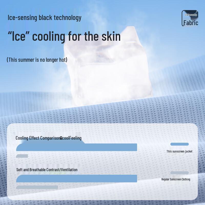 Mark Fairwhale Ice Silk Cooling Hooded Sun Protection Jacket