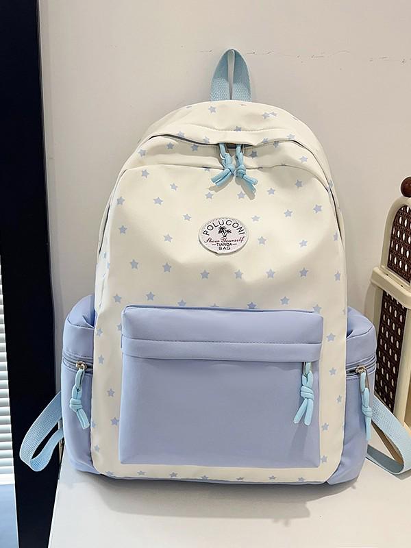 Korean Style Women's Versatile Large Capacity Backpack - Lightweight, Sweet Mori Girl Design for Middle School Students and Travel