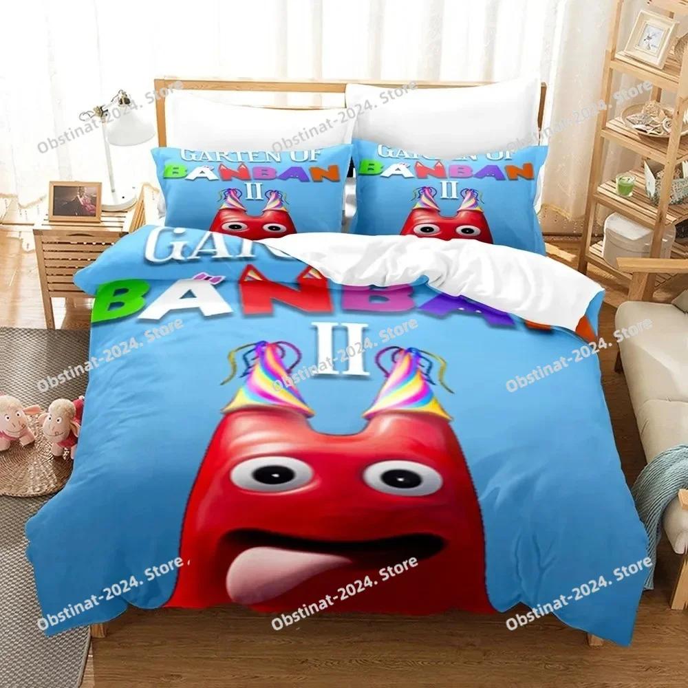 Garten Of Banban Beding Set Printed Bed Linen Set With Pilowcase Bed Soft Duvet Cover Soft Single Double Quen Super King-Sized Dimensionsd Dimensions