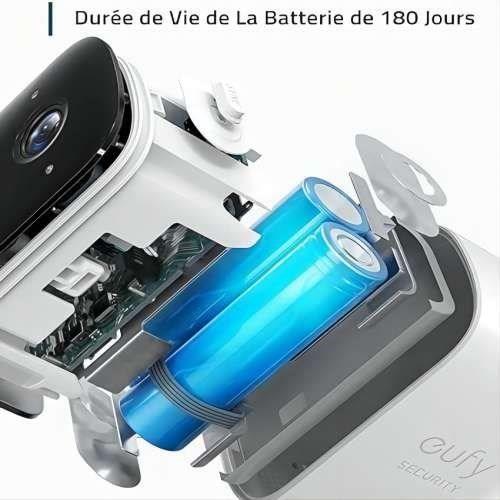 EUFY - 2 caméras de surveillance + 1 base - EufyCam2C