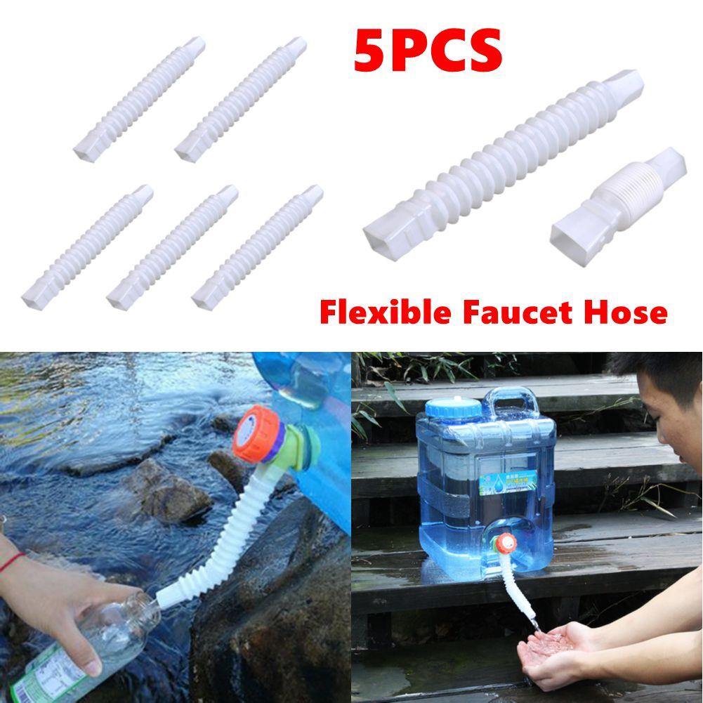 20-7.5L Large Capacity Water Container with Handle for Camping Drinking Water Storage Bucket Travel Water Canister with Faucet