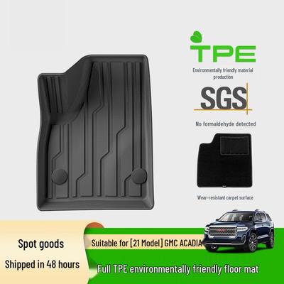Waterproof TPE Floor Mats for 2021 GMC Acadia - Eco-Friendly, Car-Specific and Trunk Mats Included