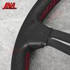 13inch JDM Drift Racing Steering Wheel Suede Leather Tuning Steering Wheel PC-ST18