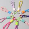 Paracord Braided Woven Keychain Lanyard Buckle Emergency Survival Bagpack Key Ring Wristlet Strap Car Trinket Key Holder