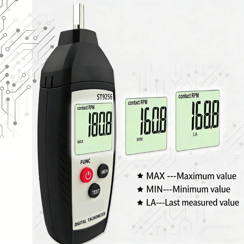 Professional 3 Feature Tachometer For speed Assessment Including Display Screen And Auto Shutdown