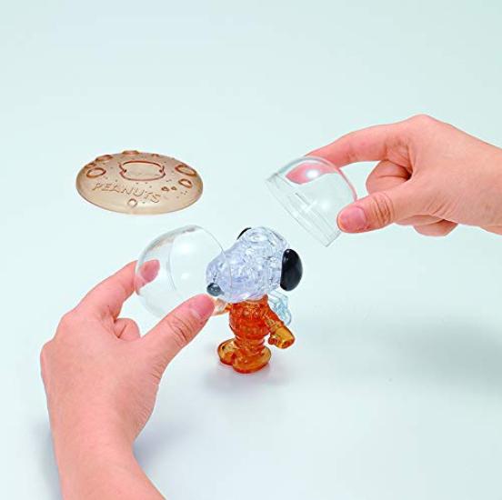 Crystal Puzzle Snoopy Astronaut Orange 35-piece