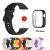 Sport Silicone Band+Case For Huawei Watch Fit 3 Strap Smartwatch Accessories Replacement Correas Bracelet for Huawei Watch Fit3