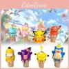 Adorable Pvc Pikachu Cartoon Anime Figure Sweet Cone Cosplay Model Collection