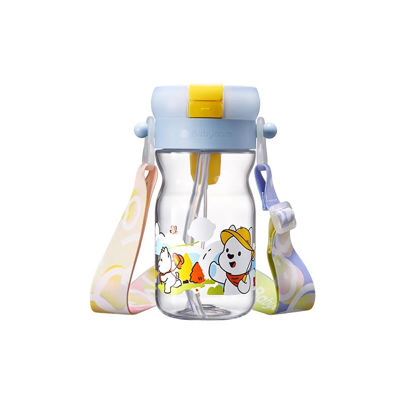 Babycare 500ml Spray Mist Straw Water Bottle