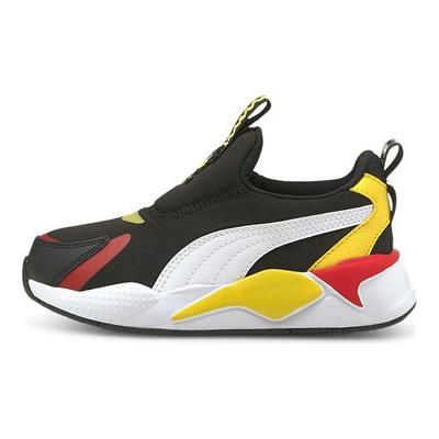 Rs-X Dämpfung Strapazierfähige Low-Top Kinder Freizeitschuhe Kinder Sneaker Schwarz Gelb Rot 381874-01