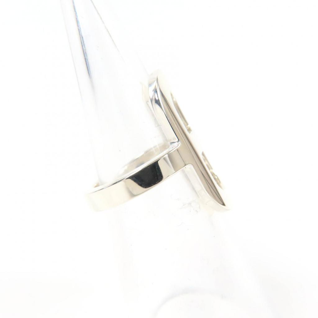 Hermes Ring Ever Chaine d'Ancre PM Ring Silver AG925 Women 46 Used