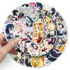 Demon Slayer Chibi Stickers 50 Pcs Waterproof Anime Manga Cartoon Decals Decor For Water Bottle Phone Tablet Laptop Anime Lovers