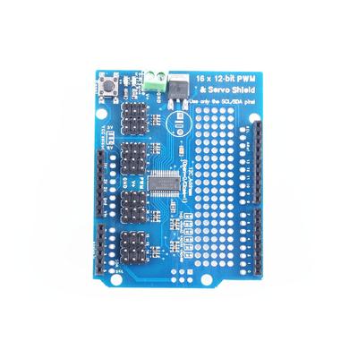 PWM Servo Driver Module 16 Channel 12-bit PWM Servo Drive Shield Board EK1690