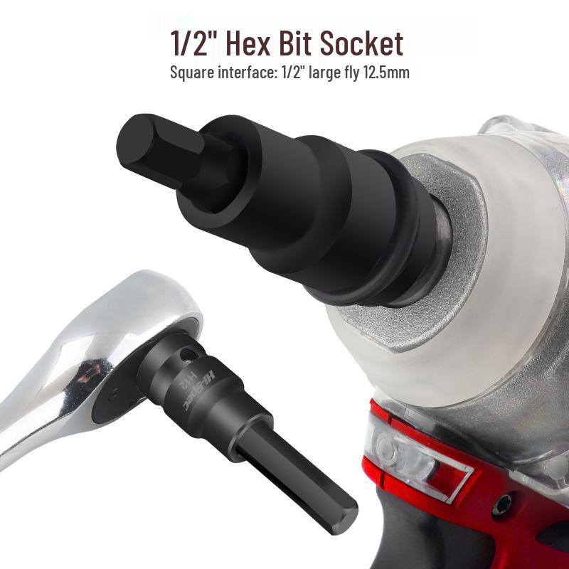 Hexagonal S2 Electric Impact Wrench Screwdriver Bit