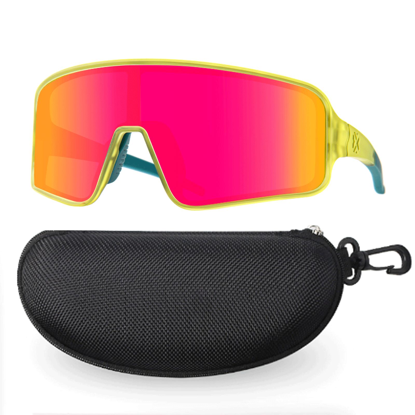 

Maxjuli Youth Polarized Sunglasses For Age 6-14 Boys GirlsOutdoor Sports Cycling Windproof Uv400 Protection Sun Glasses 7705