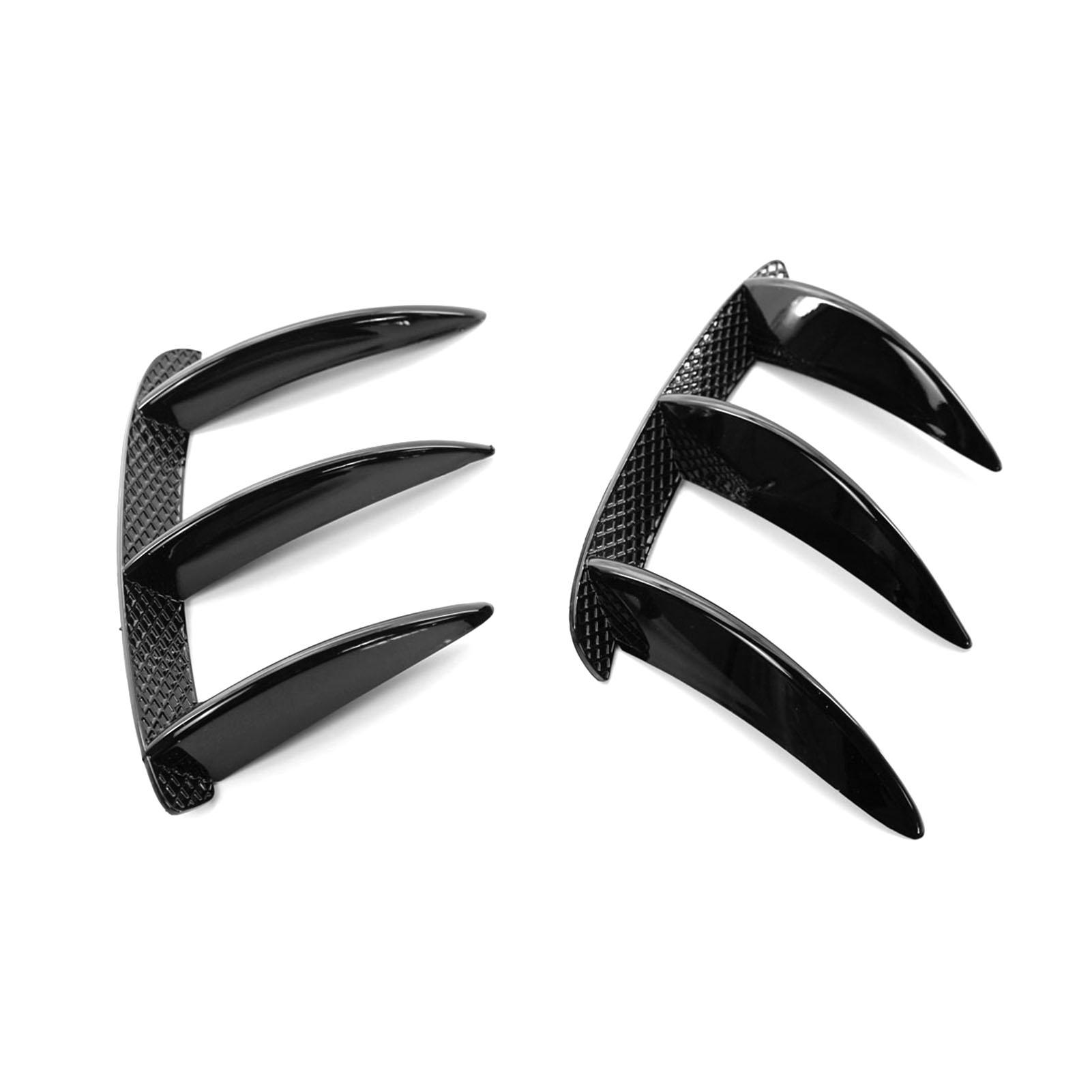 1 Pair Car Rear Lip Bumper Canards Vents Replacement for   W176  0 A250  5