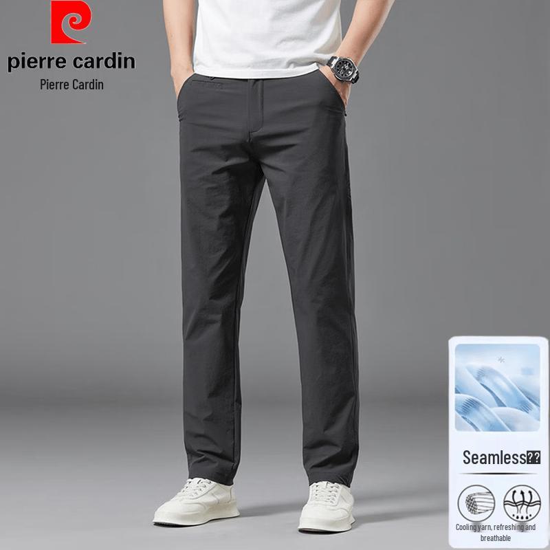 Pierre Cardin Men s Ice Silk Straight Casual Pants 31