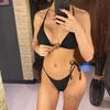 Sexy Halter Metal Ring High Leg Cut Two-Pieces Bikini Set Bikini Female Swimsuit Bathing Suit Women Swimwear Bather Swim