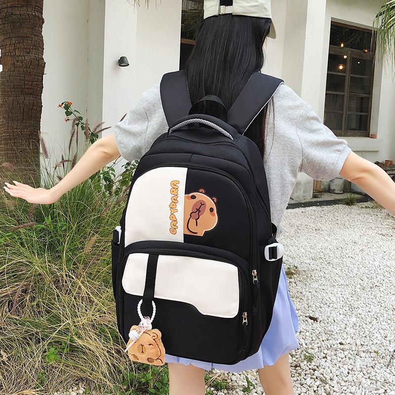 Middle School Schoolbag Women's Large Capacity Lightweight Backpack