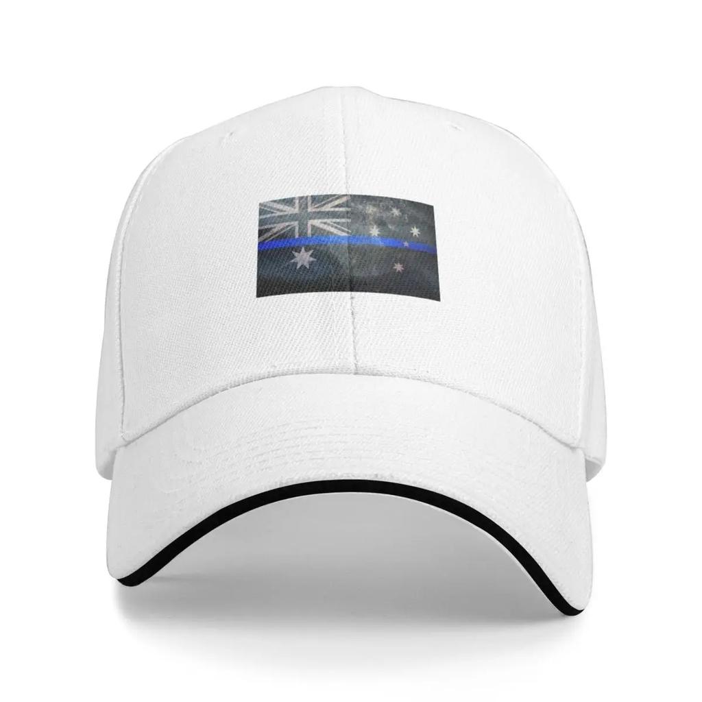 Australian Faded Thin Blue Line Flag Thin   Baseball Cap Hip Hop hiking hat Fashion Beach Trucker Hats For Men Womens