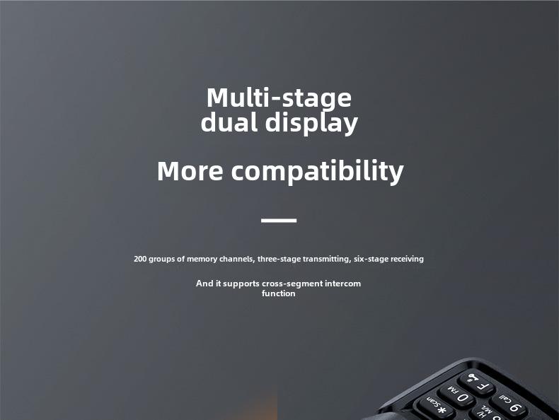 Quansheng UV-K5 Handfunkgerät mit hoher Leistung für den Außenbereich, Flotten-, See- und Zivilluftfahrtgebrauch