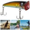 Artificial 7cm Plastic Fishing Hard Bait Floating Popper Fish Like Fishing Lures Accessory