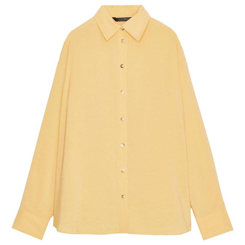 Zaprha 2025 Autumn New Fashion Loose Long Sleeve Casual Drape Shirts Women Idle Style 8522117