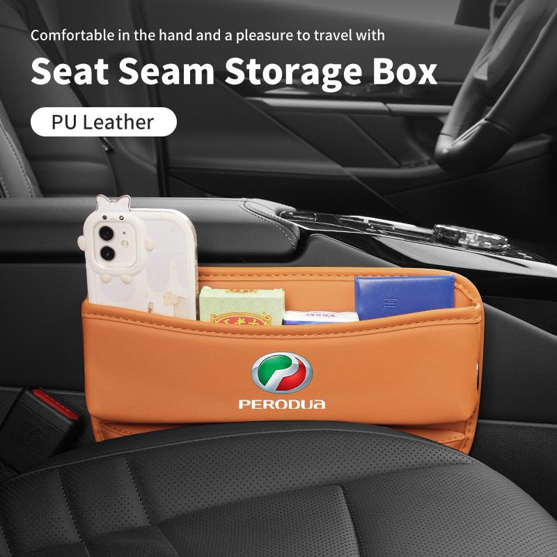 Car Seat Gap Crevice Storage Box Console Bag Between Seats Interior For Perodua Axia Bezza Myvi Alza Ativa Aruz