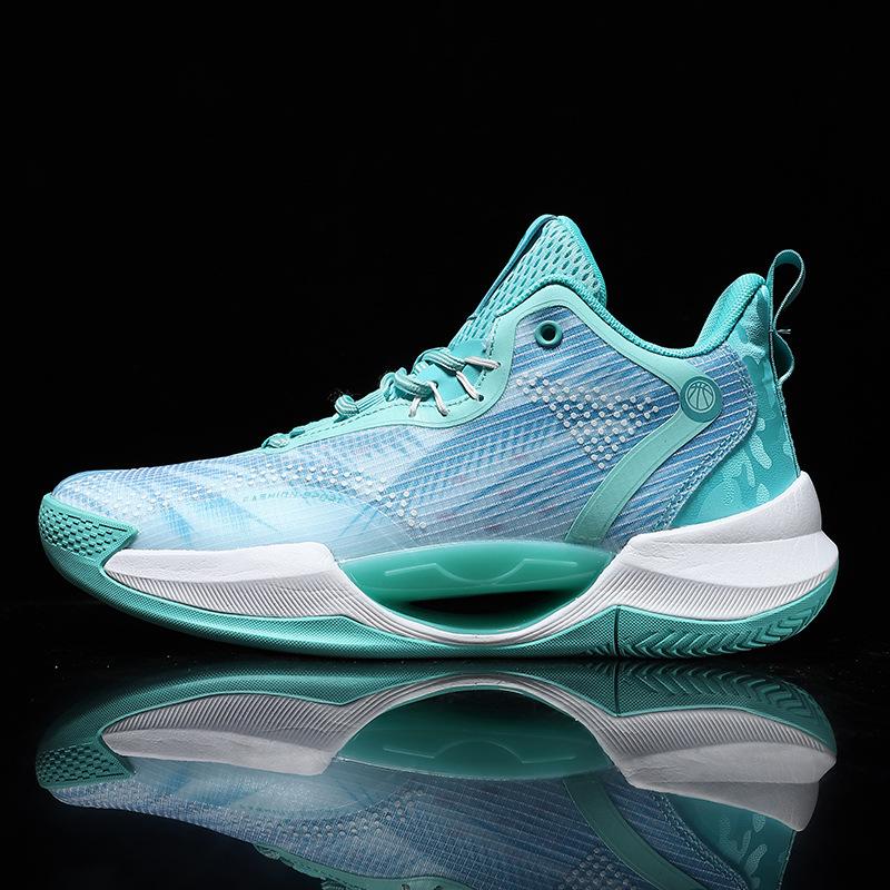 Reibungsgeräusch Teenager leuchtend echt Basketballschuhe Herren 2025 Frühling neu verschleißfest und rutschfest Paar Sportschuhe