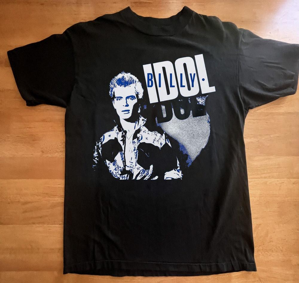 

Billy Idol Tour Music Concert Unisex T-Shirt All Size S To 5XL Unisex T-Shirt XXXXL