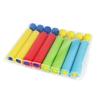 4pcs Water Blaster Water Guns for Kids Shooter Portable 4 Colors 30ft Range Children Foam Water Gun Summer Swimming Pool