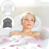 Badewannenkissen für Wanne Nacken- und Rückenstütze mit rutschfesten Saugnäpfen Weiche Spa-Massage Kissenmatte Badekissen