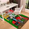 Custom personalization Mr. Monopoly Print Area Rug - Soft, Washable Non-Slip Indoor Mat,Living Room,Home&Office Decorative Rug