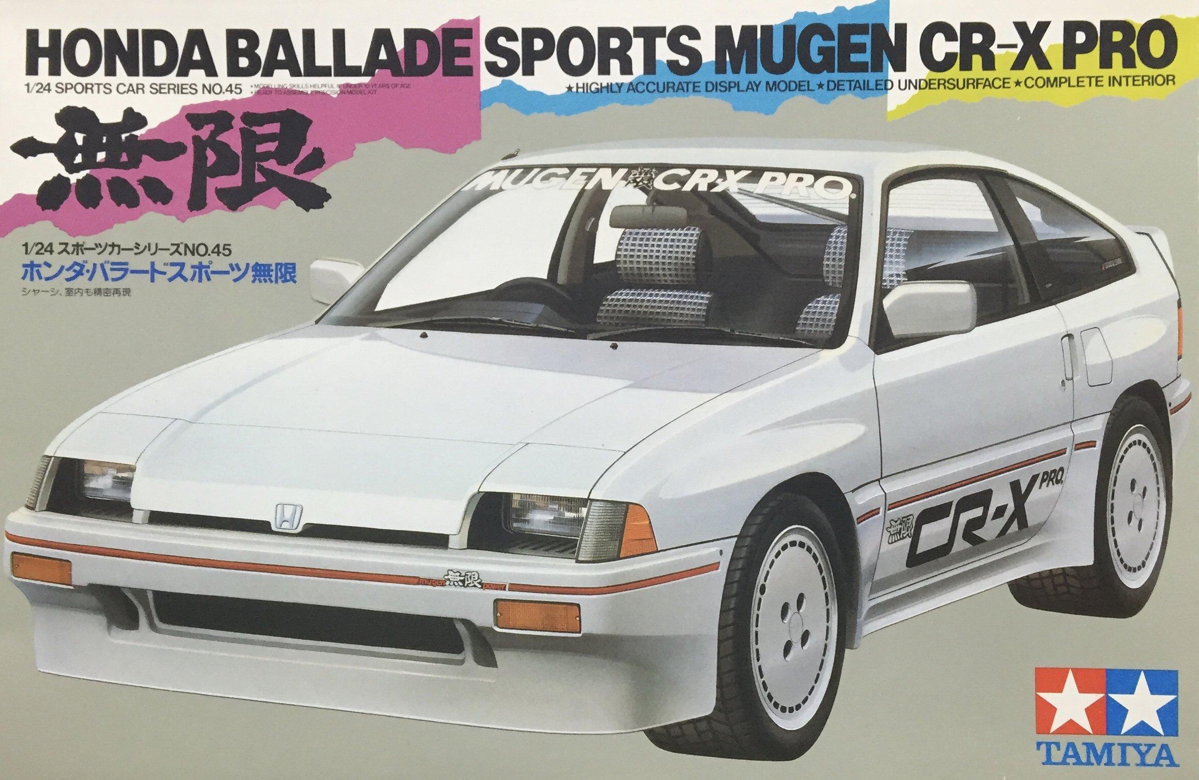 

Tamiya Honda Ballard Sports Mugen Pro 1/24 CR-X