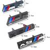 3D Car Front Grille Emblem For BMW M1 M2 M3 M4 M5 M6 M7 X1 X2 X3 X4 X5 X6 X7 M Competition LOGO Car Styling Decor Accessories