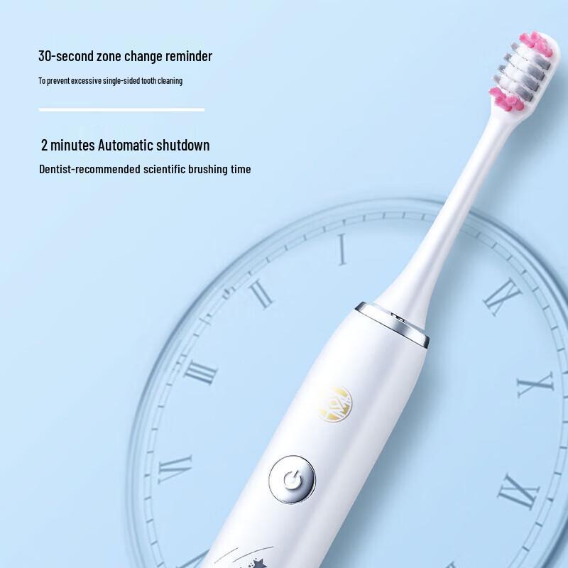 Magictiy Sonic Electric Toothbrush & Facial Care Gift Set (2-Pack) CN plug (adapter included)