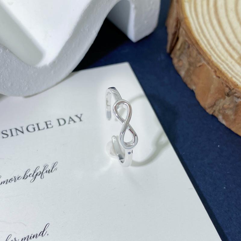S925 Sterling Silver Adjustable Ring: Elegant, Luxurious & Fashionable - Fits Any Finger Size. Open Adjustable