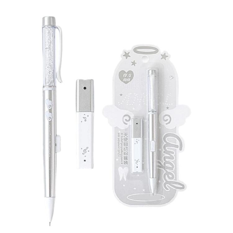 Professional 0.5mm Mechanical Pencil Ergonomic Automatic Pencil with Box of Refills for Sketching Engineering Drafting