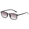 Unisex Square Frame Gradient Lens Reading Sunglasses Minimalist Stylish Presbyopia Glasses High Definition Comfortable Eyewear
