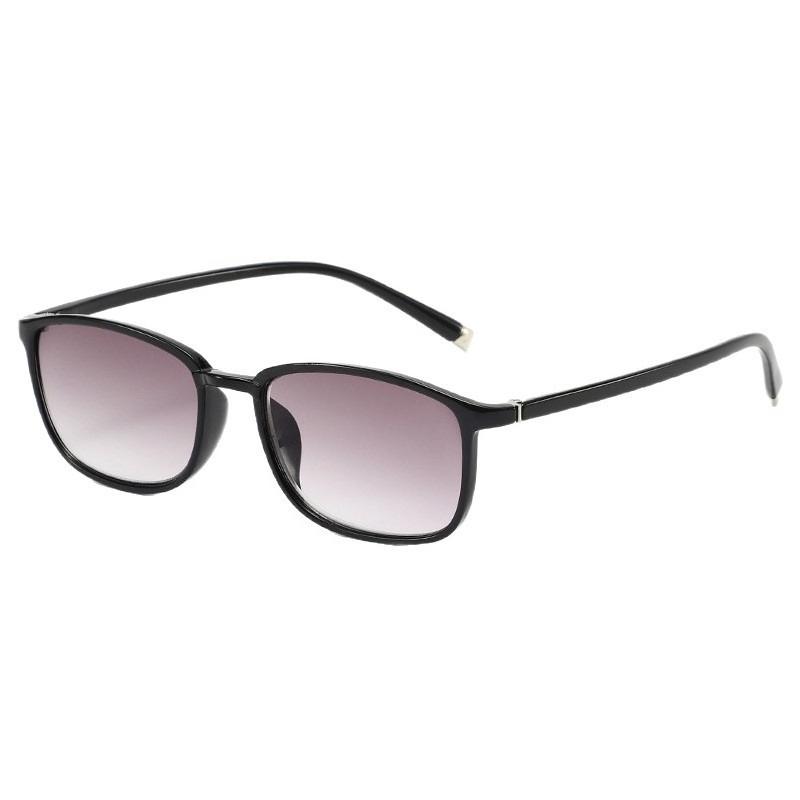 Unisex Square Frame Gradient Lens Reading Sunglasses Minimalist Stylish Presbyopia Glasses High Definition Comfortable Eyewear