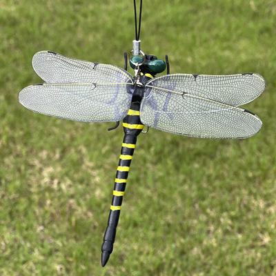 1/2/3/4/5 Sets Fake Dragonfly Decoration Portable Outdoor Camping Gnats Fly Repellent Simulated 3D Dragonfly Model Ornament Kids Educational Toy