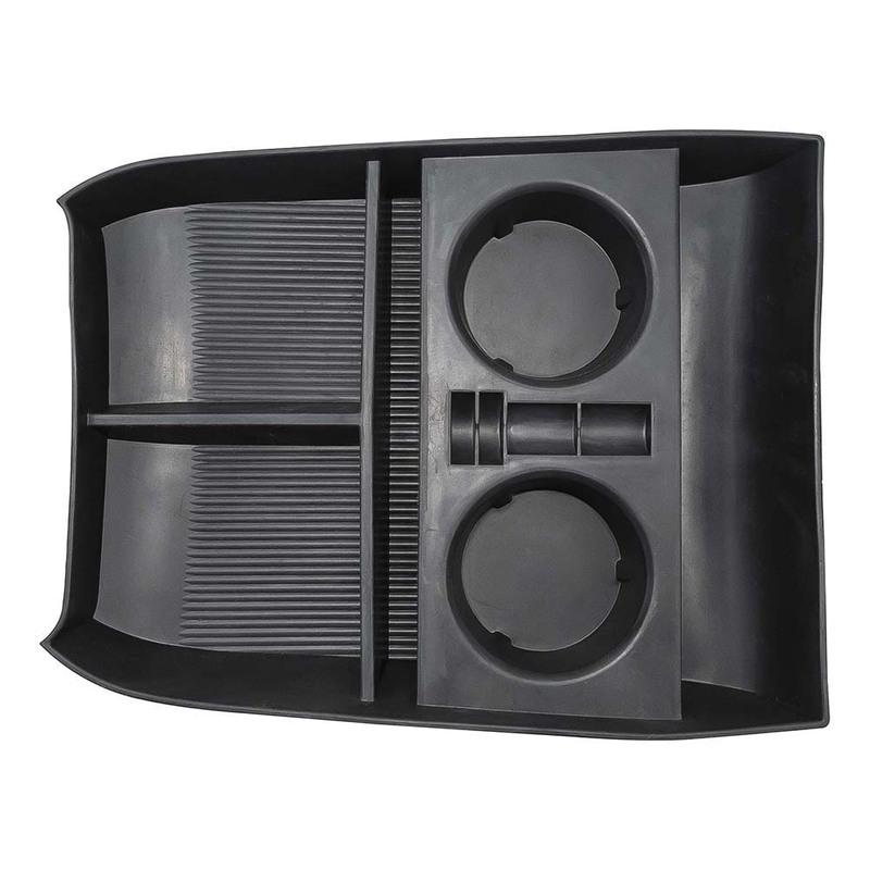 ABS Black Armrest Console Central Storage Box For Hyundai Palisade - Container Tray Holder Car Accessories
