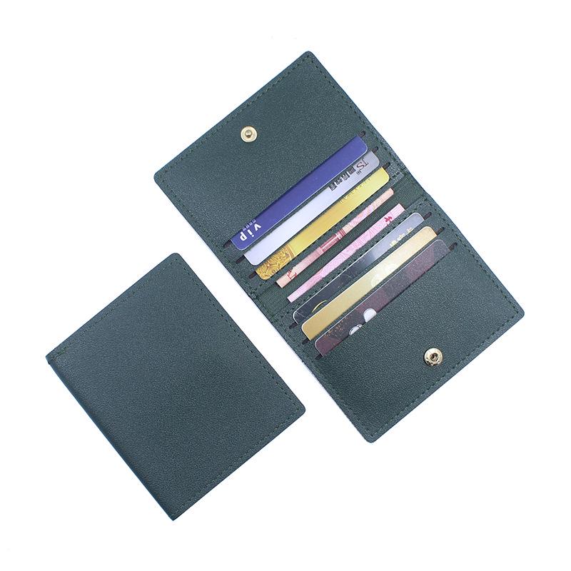 

Women s Ultra-Thin Compact Card Holder – Small, Light, Anti-Demagnetization Wallet for ID, Bank Cards, and License.