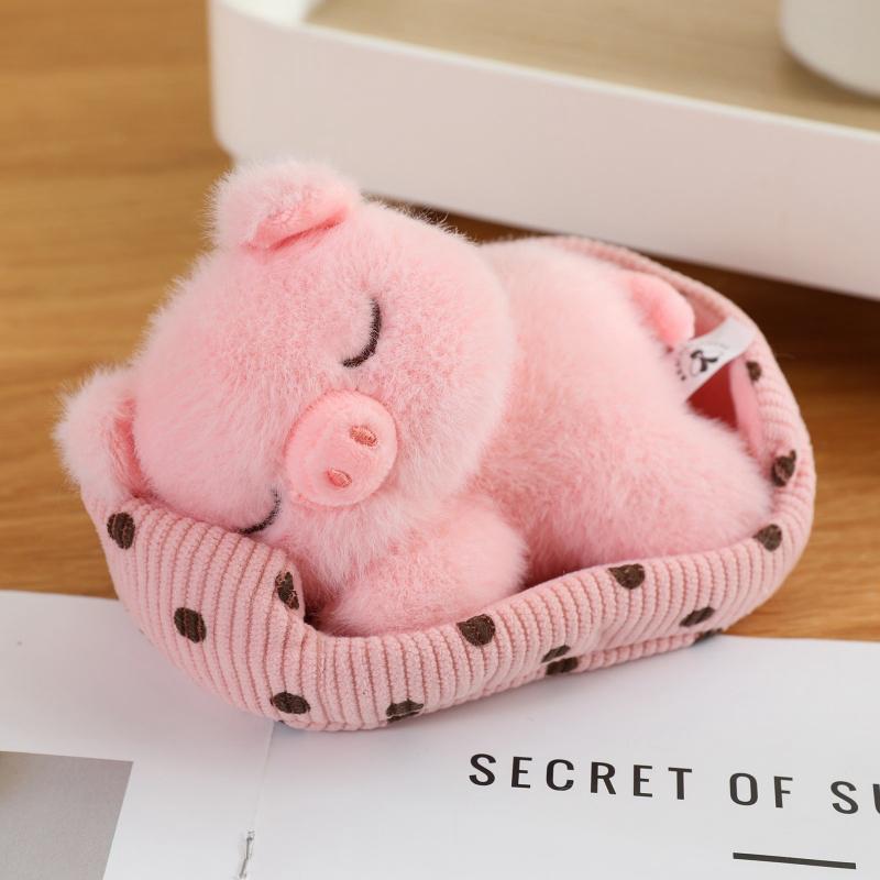 Cute Cartoon Dog, Cat, Fox, Bear,  Rabbit And Pig Plush Toy  Cat Doll Sleeping Animals Toys For Girl Funny Christmas Present