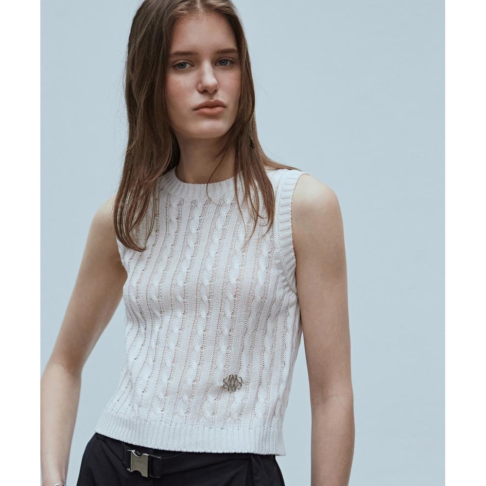 

NICKNICOLE КРЕМОВЫЙ ТОП НИКОЛЬ БЕЗ РУКАВОВ