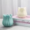 Large Tulip Flower Candle Mold 3D Silicone Mould Aromatherapy Candle Plaster Making Handmade Tool Cake Baking Mold Home Decor