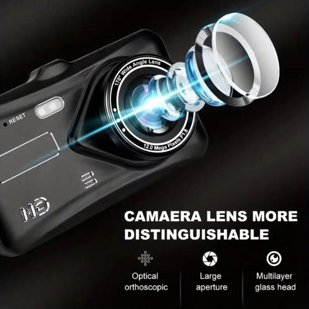 Night Vision Car DVR Dual Lens Digital Video Recorder Mirror Car Video Recorder Driving