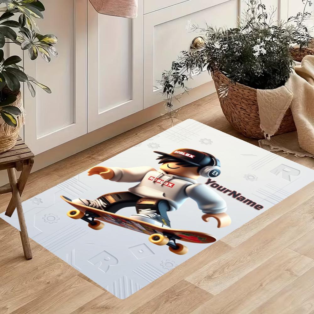 Roblox Customize Your Name Kitchen Rug Runner Rug Laundry Mat Hallway Entryway The Best Gift Choice