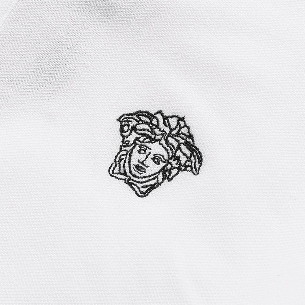 Versace SS23 Poloshirt Herren Weiß A89507S-A231377